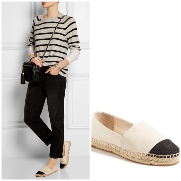 Tory Burch Shoes - Tory Burch | Canvas Cap Toe Espadrille